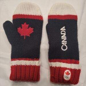 Hudson Bay Canada Olympic Gloves Mittens